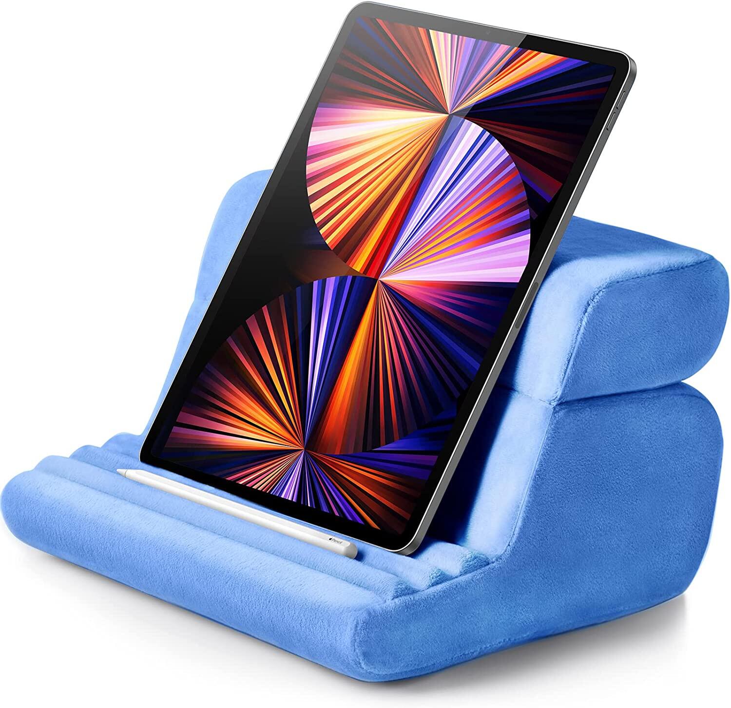UGREEN Tablet Stand, Smart Phone Stand Pillow Stand, Cushion, Knee, Pillow, Sleep Stand, Adjustable Angle, Compatible with 4.7-12.9 inches, Suitable for iPad 9, iPad mini, iPad Pro, iPad Air, iPhone 1