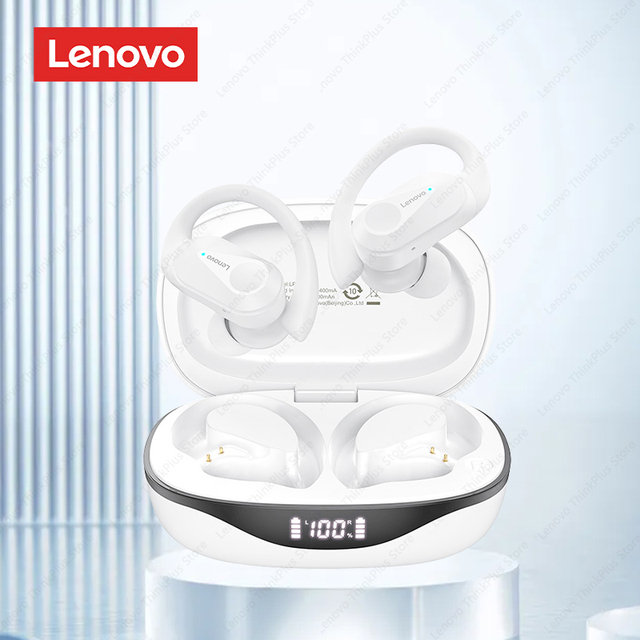 Lenovo LP75 TWS Bluetooth 5.3 Earphones Sports Wireless Headphones Waterproof HiFi Stereo Wireless Earbuds with Mics 400mAh